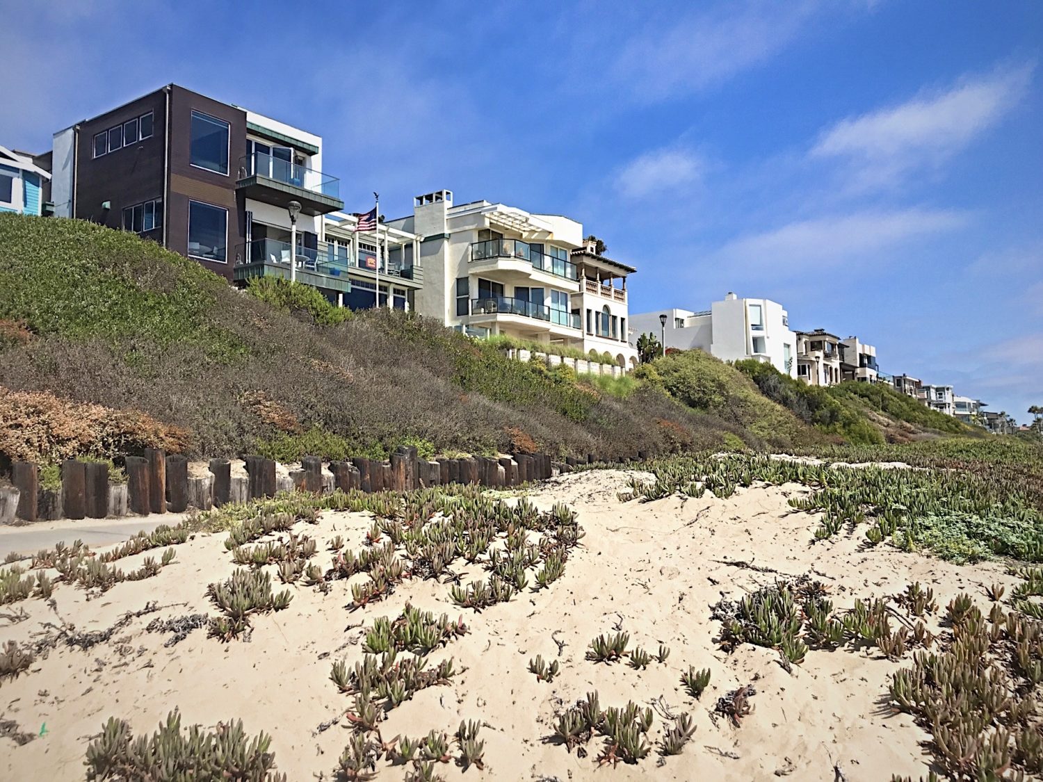 New Beachfront Home Joins a Crowded Strand Market at 1516 The Strand in